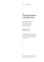 Laden Sie das Bild in den Galerie-Viewer, 3 Suche den Frieden – Seek After Peace, Titelseite
