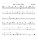 Laden Sie das Bild in den Galerie-Viewer, 3 Suche den Frieden – Seek After Peace, Bass & Gitarre