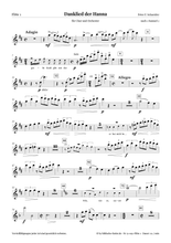Laden Sie das Bild in den Galerie-Viewer, Danklied der Hanna · Komplettes Orchestermaterial