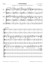 Laden Sie das Bild in den Galerie-Viewer, Zu den Bergen (1) · Fassung für gemischten Chor