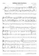 Laden Sie das Bild in den Galerie-Viewer, Halleluja, danket dem Herrn