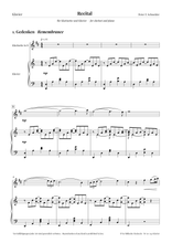 Laden Sie das Bild in den Galerie-Viewer, Recital für Klarinette und Klavier