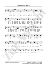 Laden Sie das Bild in den Galerie-Viewer, Es kommt der Herr · einstimmige Version