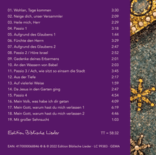Laden Sie das Bild in den Galerie-Viewer, Wohlan, Tage kommen · Gesänge und Musik zur Fasten- und Passionszeit