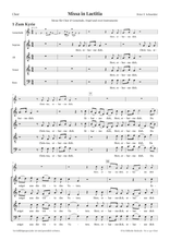 Laden Sie das Bild in den Galerie-Viewer, Missa in Laetitia – Messe für Chor &amp; Gemeinde
