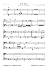 Laden Sie das Bild in den Galerie-Viewer, Oseh shalom · Instrumental-Set
